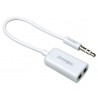 Doubleur de prise jack 3.5 mm sur câble