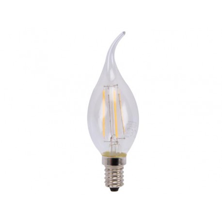 Ampoule flamme bougie Led 5W 450 lm style rétro E14 blanc chaud