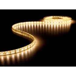 Ruban flexible blanc chaud 300 leds 12v 5m IP68