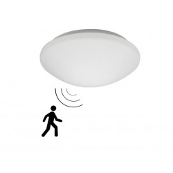 Plafonnier led rond avec capteur de mouvement 10W 550lm blanc neutre