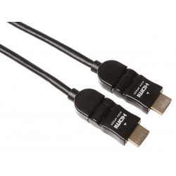 Cordon HDMI articulé coudé mâle