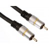 Cordon vidéo RCA mâle 75 ohms