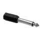 Adaptateur jack 3. 5mm femelle, jack 6.35 mm mono mâle