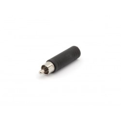 Adaptateur RCA mâle, jack 6.35 mm femelle mono