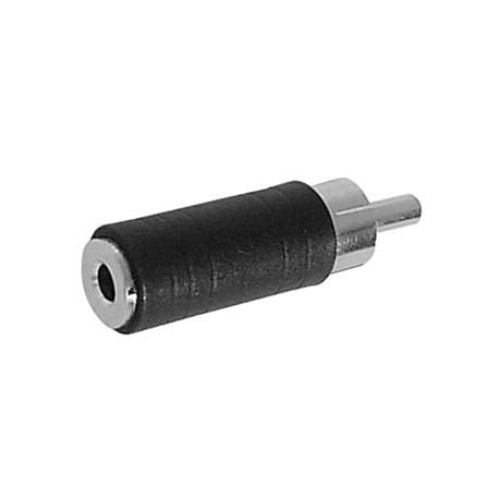 Adaptateur RCA mâle, jack 3.5 mm femelle mono