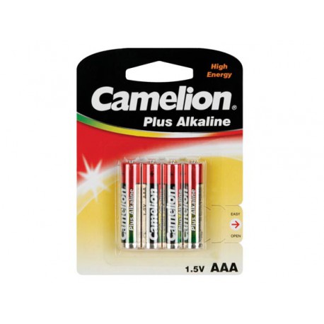 Pile AAA 1.5V Alcaline Camelion par 4