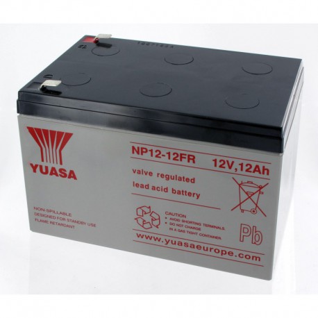 Batterie plomb 12V 12Ah Yuasa 151 X 98 X 97.5