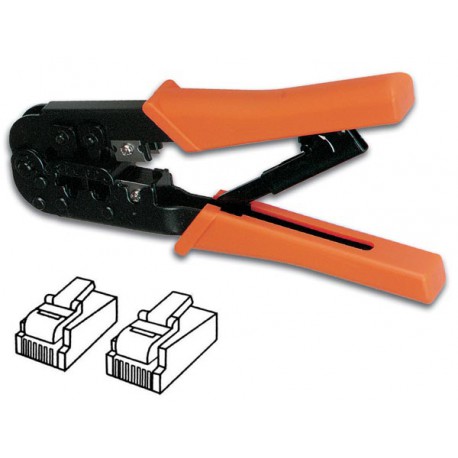 Pince à sertir pour connecteurs RJ11, RJ12, RJ45