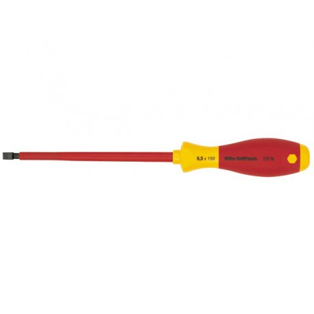 Tournevis isolé VDE/GS plat 2 x 60mm Wiha