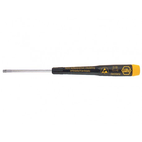 Tournevis ESD de précision Torx T3 x 40mm Wiha