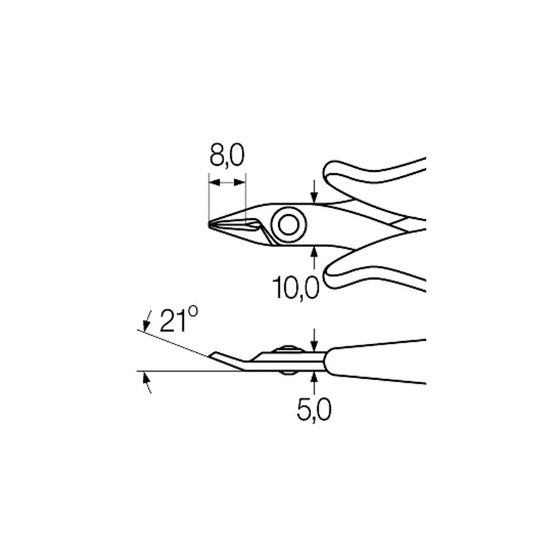 Pince Coupante Diagonale Pour Panneaux De Garniture Auto - Extracteur De Rivets