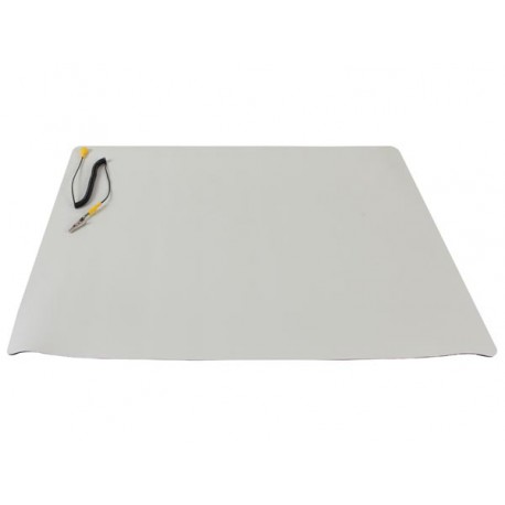 Tapis antistatique 50 x 60cm avec cordon de terre