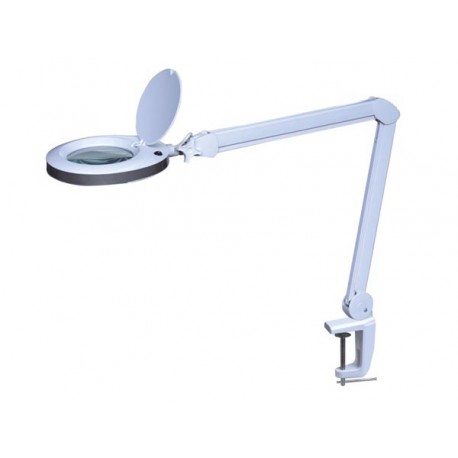 Lampe loupe led 8 dioptries 8w blanc