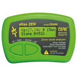 Analyseur de diodes Zener et Leds Peak Atlas Zen