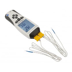 Thermomètre avec thermocouples types K et J