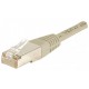 Cordon RJ45 Cat6 blindé F/UTP gris