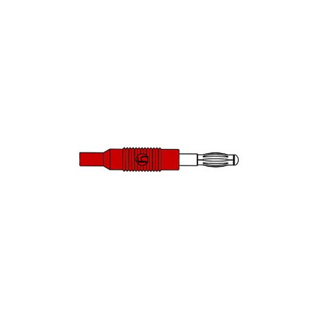 Fiche 2mm femelle vers 4mm mâle rouge