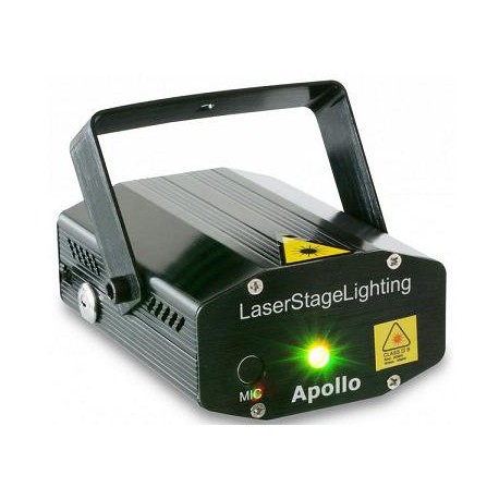 Mini laser rouge et vert Apollo