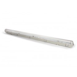 Plafonnier led étanche 18W 1450lm 126.5cm blanc neutre