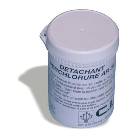 Détachant perchlorure de fer