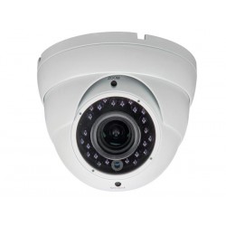 Caméra HD-TVI dôme extérieur avec varifocale et infrarouge