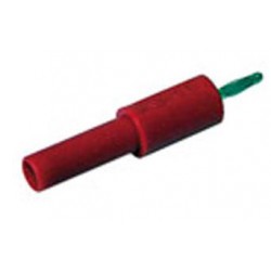 Adaptateur banane 2mm mâle/4mm femelle