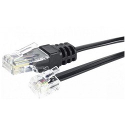 Cordon téléphonique RJ11/RJ45