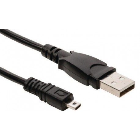 Cordon USB A mâle / mâle 8 broches 2m