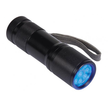 Lampe de poche UV 9 LED