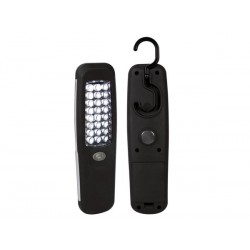 Lampe 24 LED magnétique et crochet