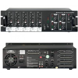 Amplificateur ligne 100V 4 zones