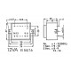 Transformateur moulé 12VA