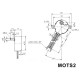 Moteur pas à pas 12Vcc 60mA