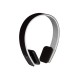 Casque stéréo compact avec micro Bluetooth, noir