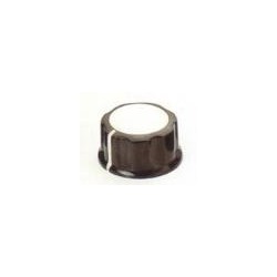 Bouton Ø19mm, pour axe de 6.35mm