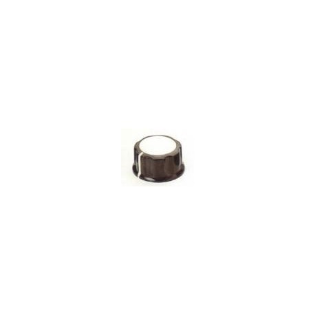 Bouton Ø19mm, pour axe de 6.35mm