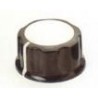 Bouton Ø19mm, pour axe de 6.35mm