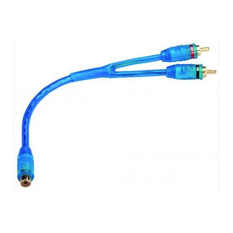 Adaptateur 2 x RCA mâle, RCA femelle sur câble