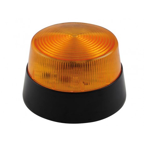Flash stroboscopique ambré à led 12Vcc 77mm