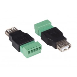 Connecteur Usb A femelle à visser