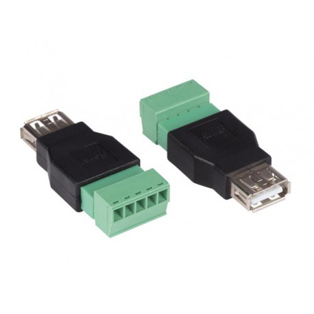 Connecteur Usb A femelle à visser