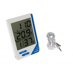 Thermomètre avec hygromètre numérique
