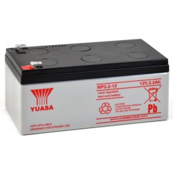 Batterie plomb 12V 3.2Ah Yuasa 134 X 67 X 64