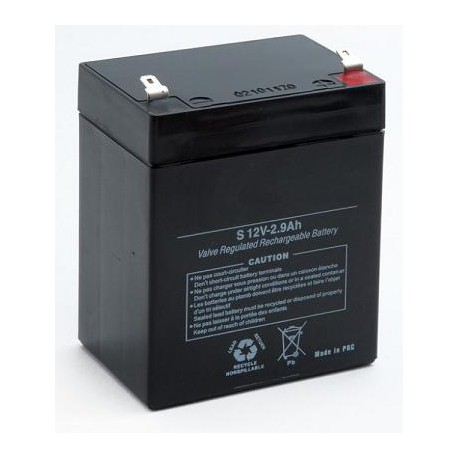 Batterie plomb 12V 2.9Ah 79 X 56 X 99