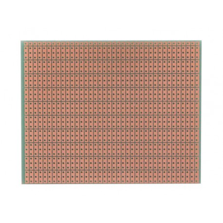 Plaque Prototype Pastillée 50x100 Mm - Bandes 3 Voies, Pas 2.54 Mm - Pour Circuits électroniques, Bricolage PCB