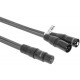 Cordon audio XLR mâle X2, XLR femelle X1 1.5m