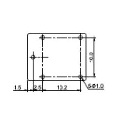 Relais 12Vcc 15.6 x 12 x 13.5mm