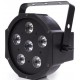 Projecteur PAR plat Led 6xRGB 3W