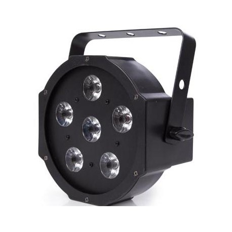 Projecteur PAR plat Led 6xRGB 3W