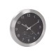 Horloge murale 35 cm avec thermomètre, hygromètre, météo